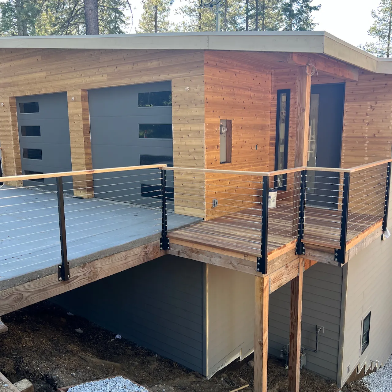 Front Porch & Elevated Deck Transformation